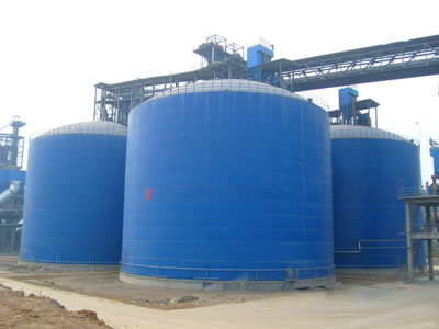 蓬莱水泥钢板库改造